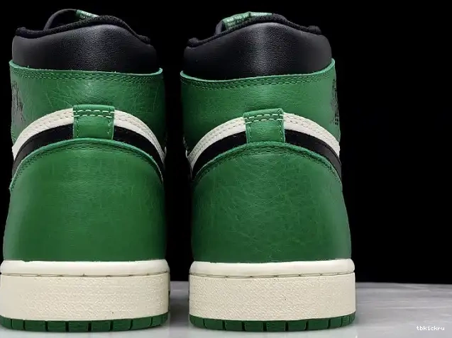 Rep TBkick 555088-302 NRG Green High OG 1 Pine Sail-Black Air Jordan 0619